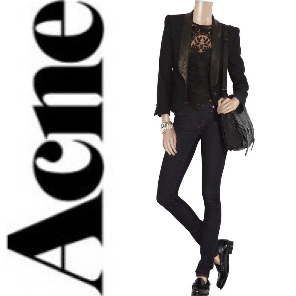 Acne Kex Soft Raw Jeans